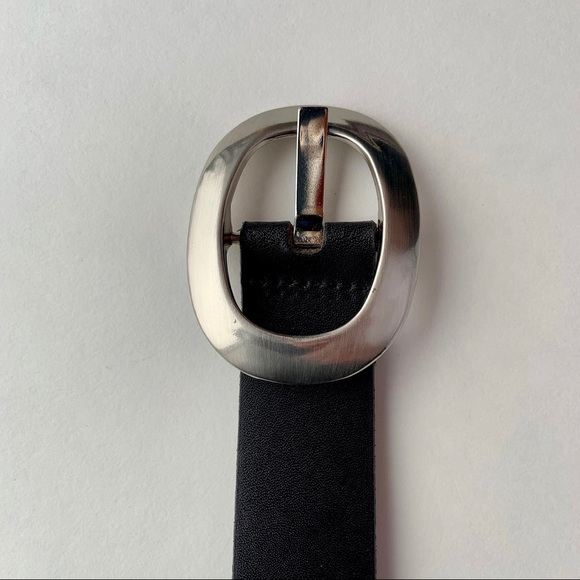 MEXX men’s black leather belt 🇨🇦 - Picture 5 of 6